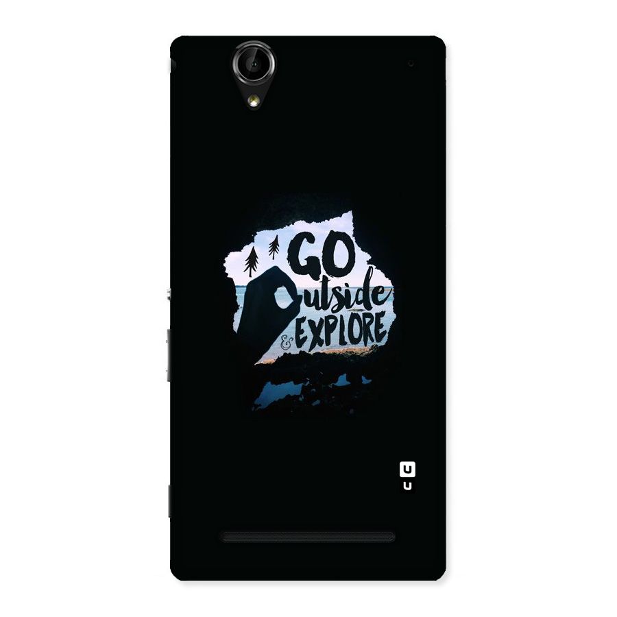 Go Outside Back Case for Sony Xperia T2