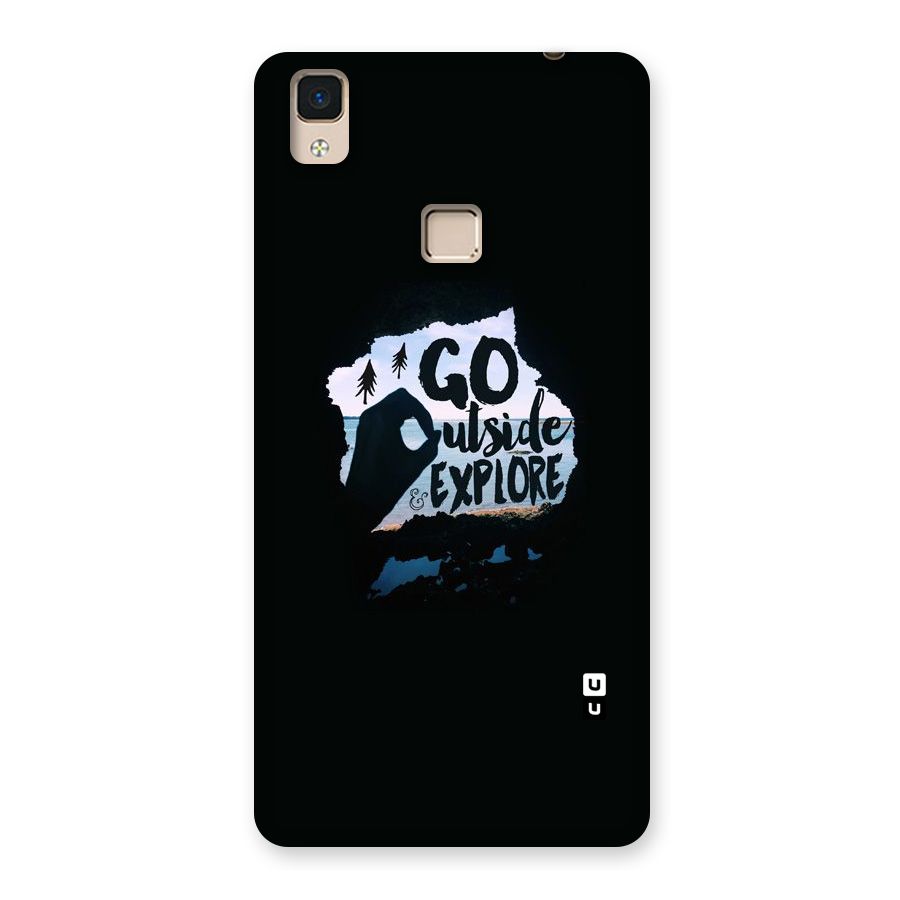 Go Outside Back Case for V3 Max