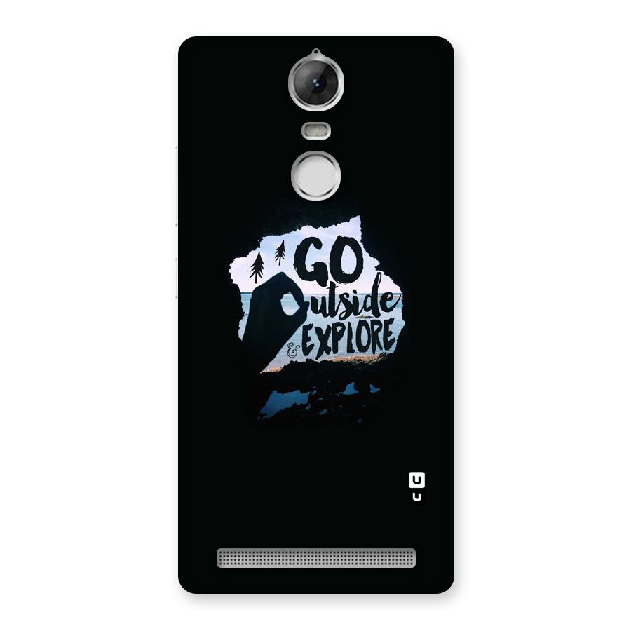 Go Outside Back Case for Vibe K5 Note