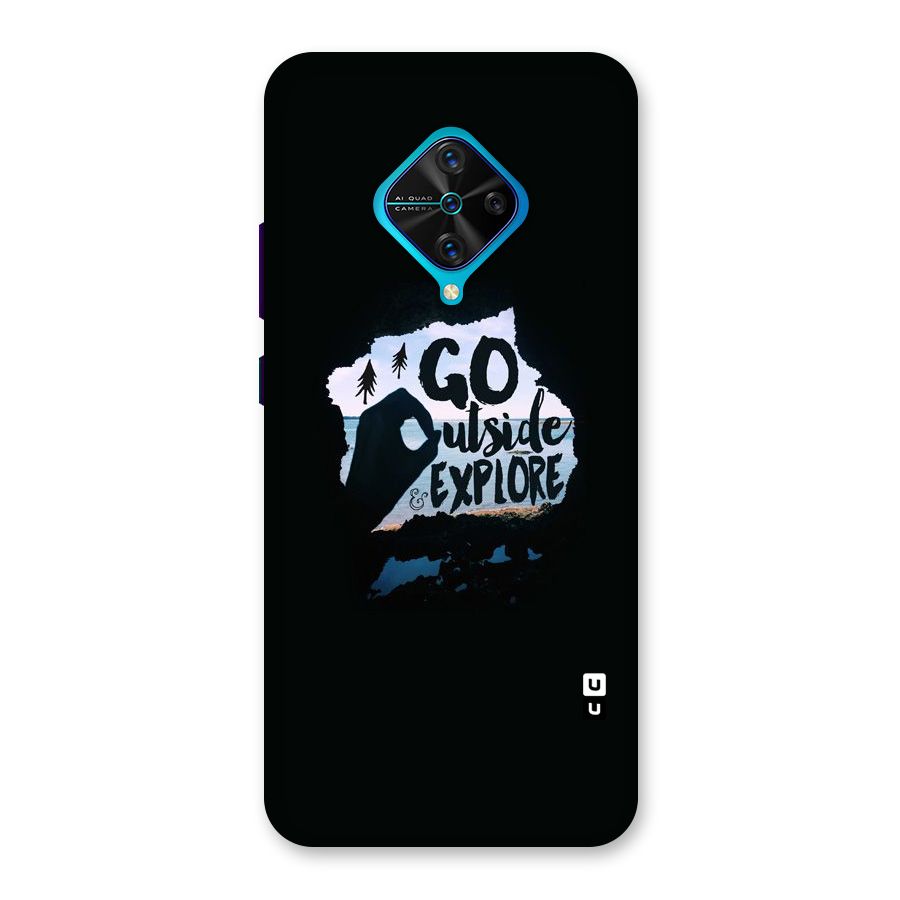 Go Outside Back Case for Vivo S1 Pro