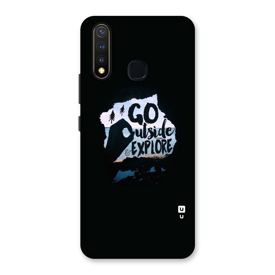 Go Outside Back Case for Vivo U20