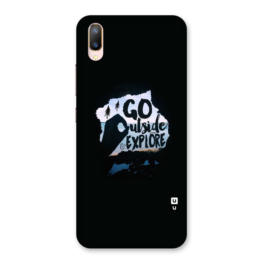 Go Outside Back Case for Vivo V11 Pro