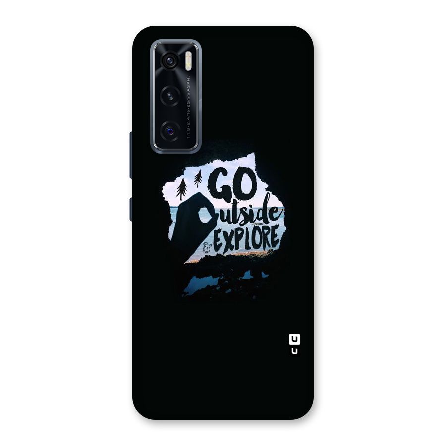 Go Outside Back Case for Vivo V20 SE