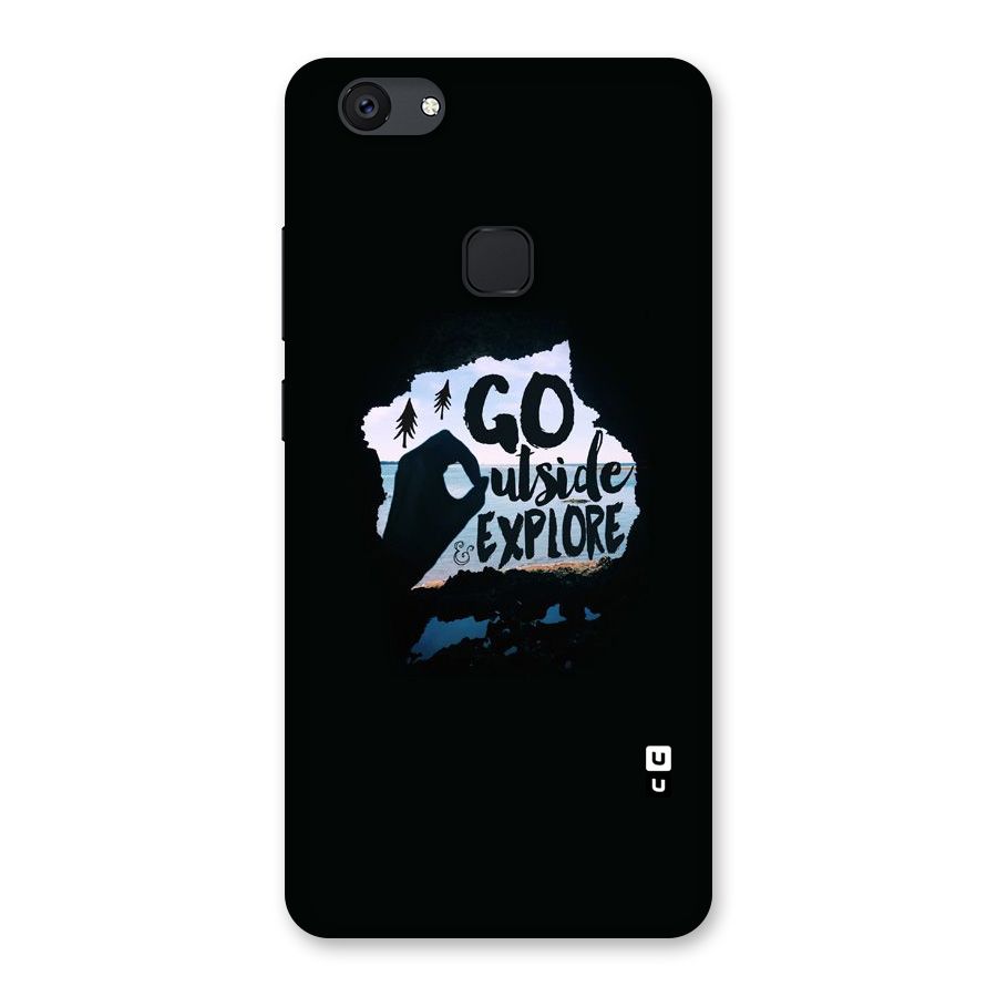 Go Outside Back Case for Vivo V7 Plus
