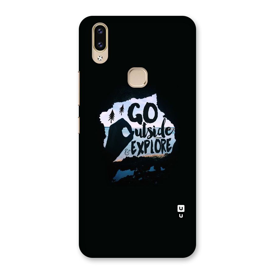Go Outside Back Case for Vivo V9 Youth