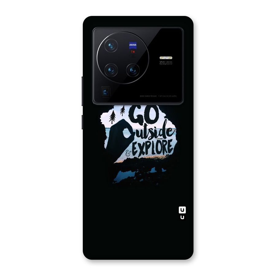 Go Outside Back Case for Vivo X80 Pro