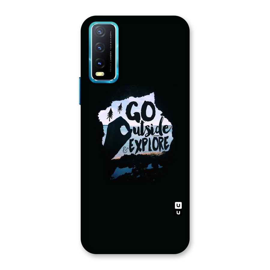 Go Outside Back Case for Vivo Y20A