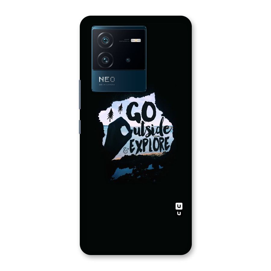 Go Outside Back Case for Vivo iQOO Neo 6 5G