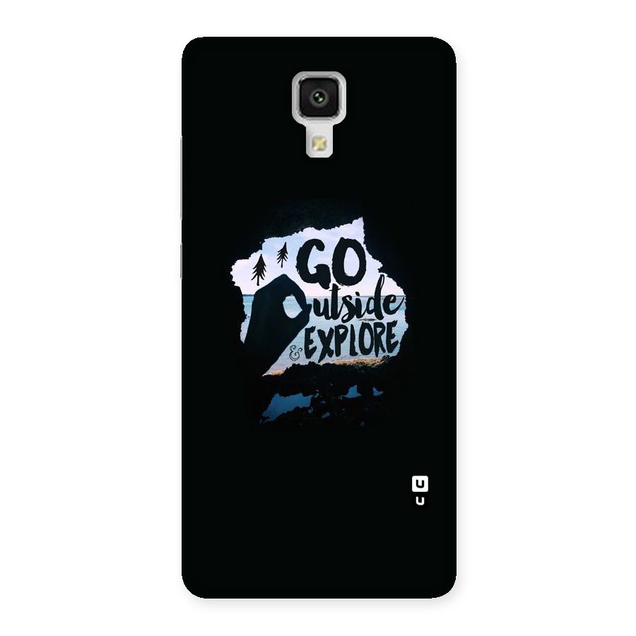 Go Outside Back Case for Xiaomi Mi 4