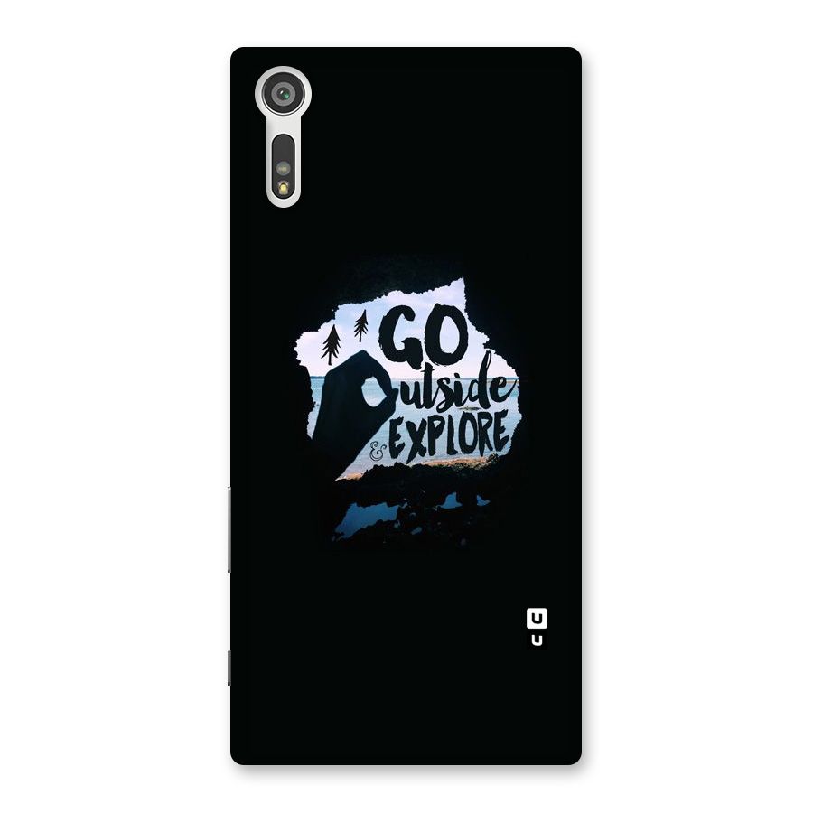 Go Outside Back Case for Xperia XZ