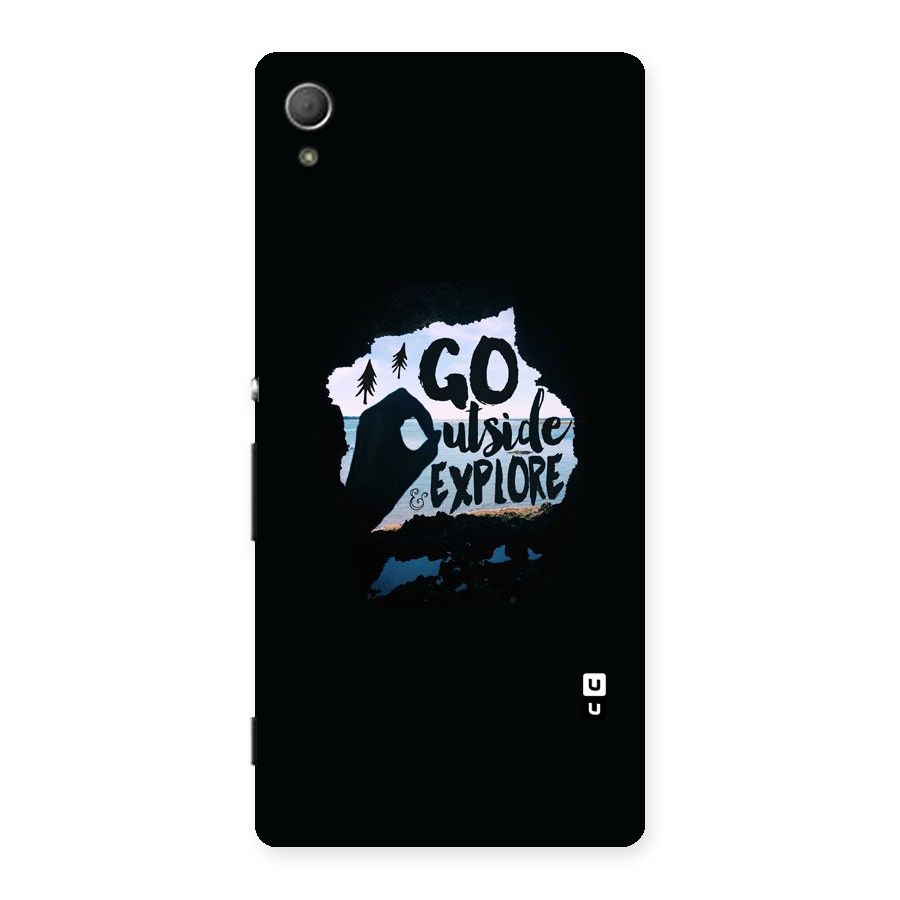 Go Outside Back Case for Xperia Z3 Plus