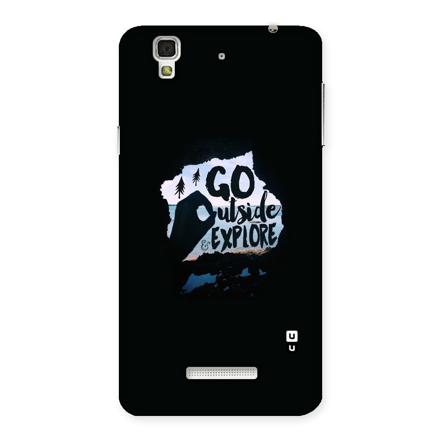 Go Outside Back Case for Yu Yureka
