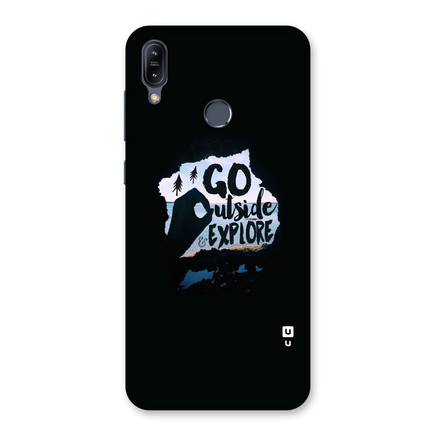 Go Outside Back Case for Zenfone Max M2