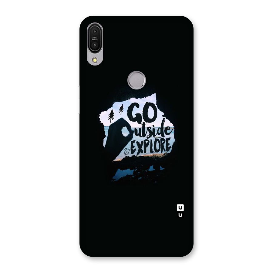 Go Outside Back Case for Zenfone Max Pro M1
