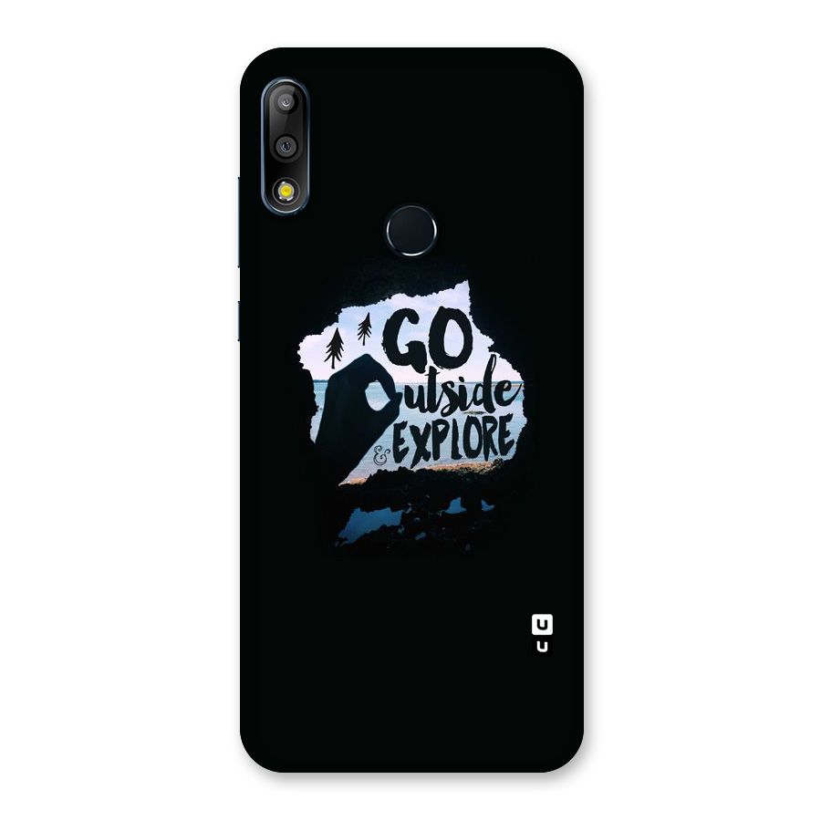 Go Outside Back Case for Zenfone Max Pro M2