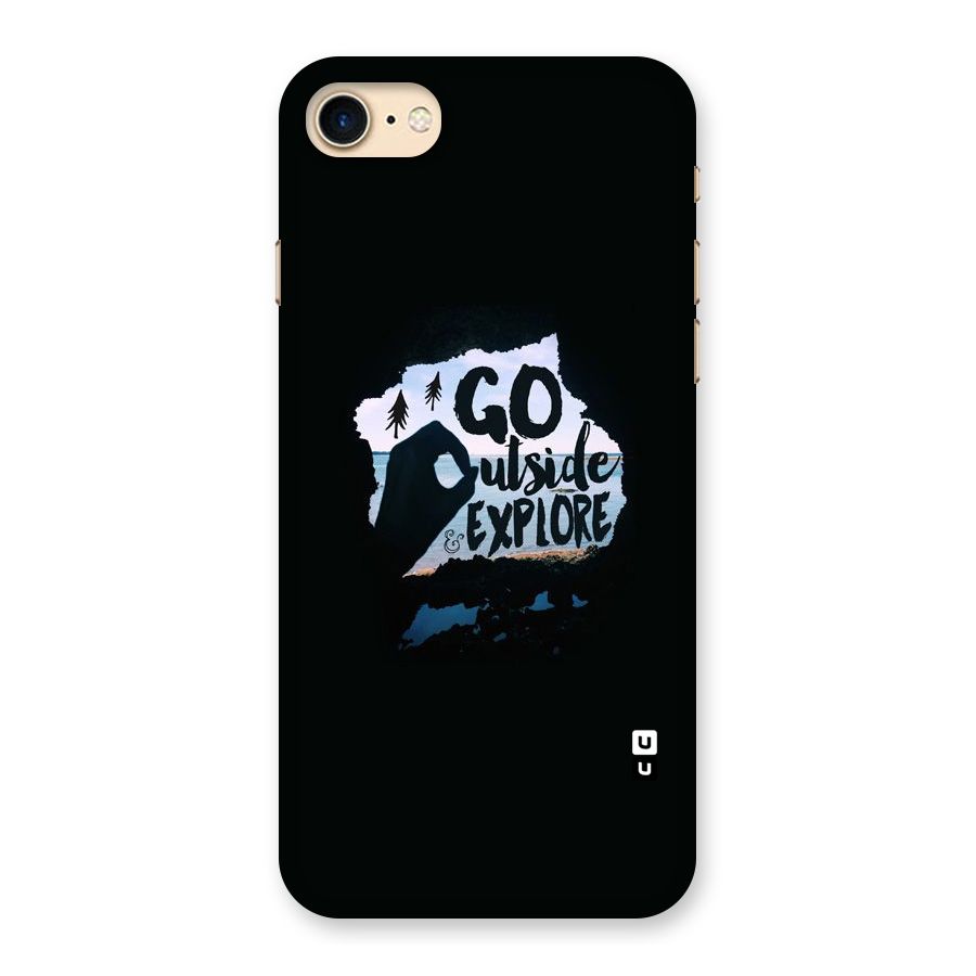 Go Outside Back Case for iPhone 7