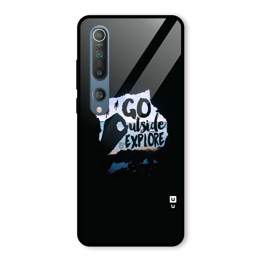 Go Outside Glass Back Case for Mi 10
