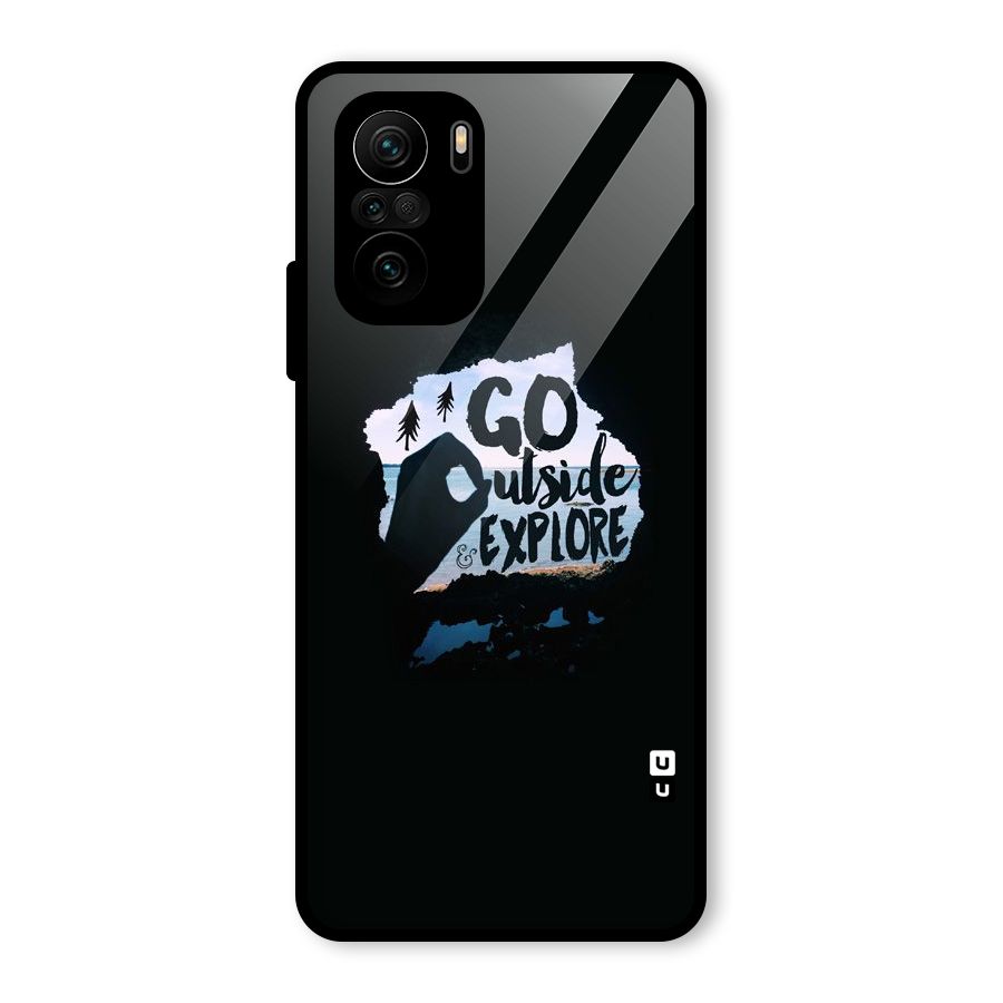 Go Outside Glass Back Case for Mi 11X Pro