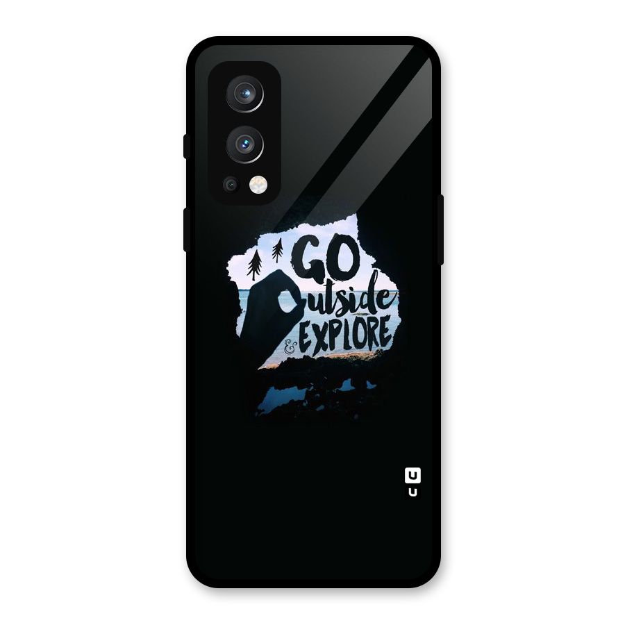 Go Outside Glass Back Case for OnePlus Nord 2 5G