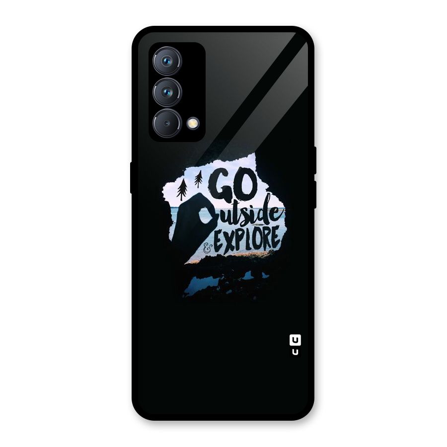 Go Outside Glass Back Case for Realme GT Master Edition