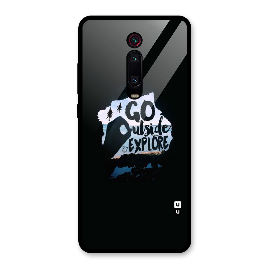 Go Outside Glass Back Case for Redmi K20