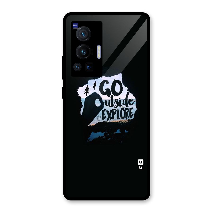 Go Outside Glass Back Case for Vivo X70 Pro