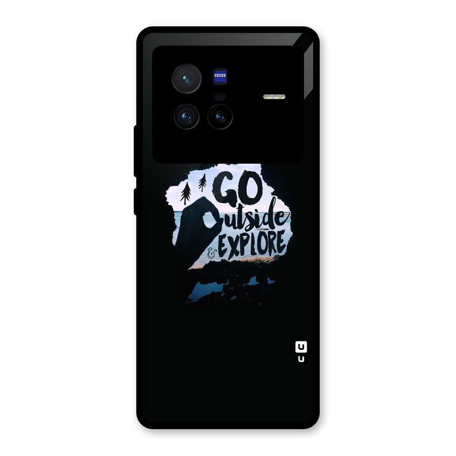 Go Outside Glass Back Case for Vivo X80