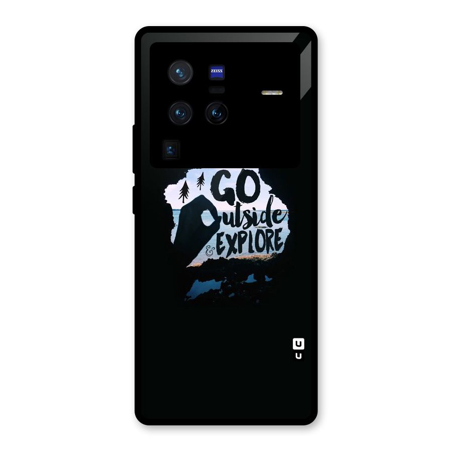 Go Outside Glass Back Case for Vivo X80 Pro