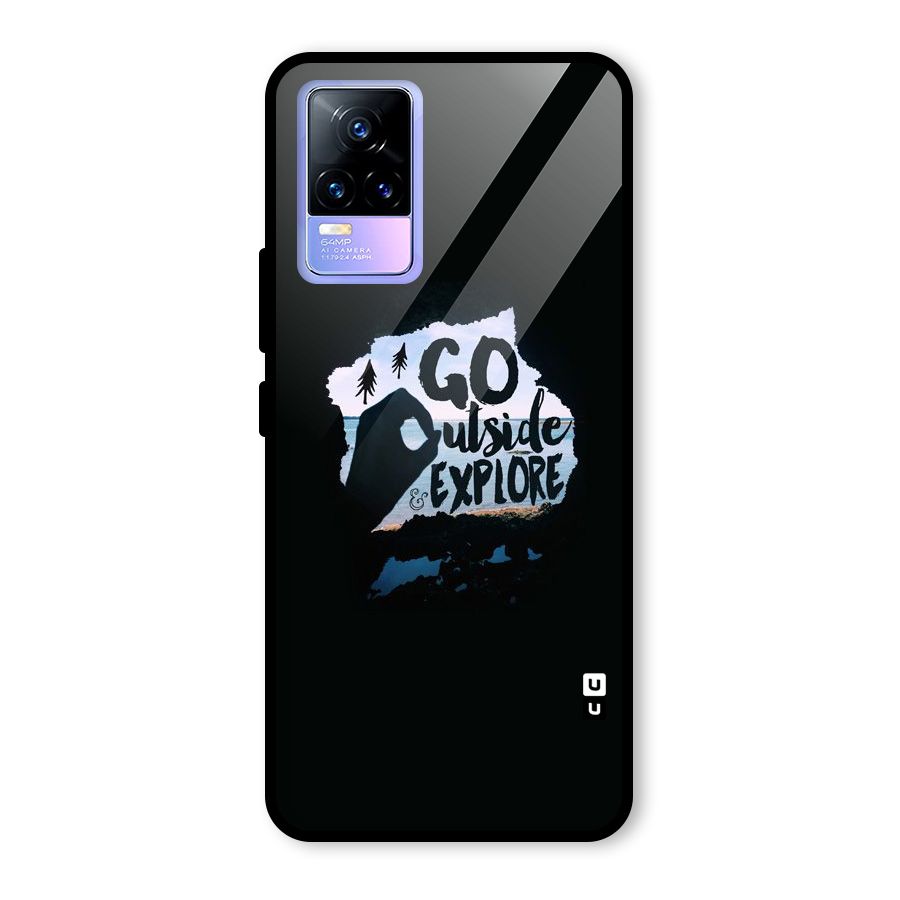 Go Outside Glass Back Case for Vivo Y73