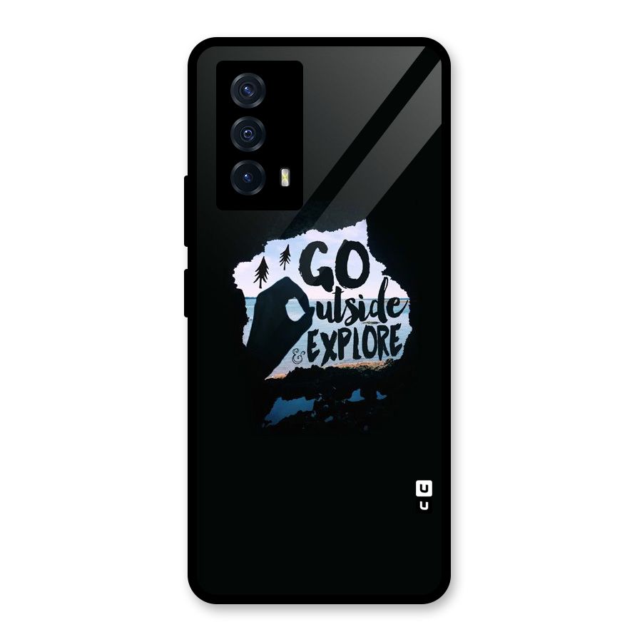 Go Outside Glass Back Case for Vivo iQOO Z5