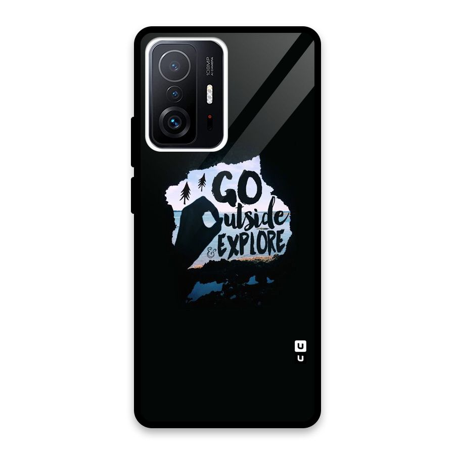 Go Outside Glass Back Case for Xiaomi 11T Pro