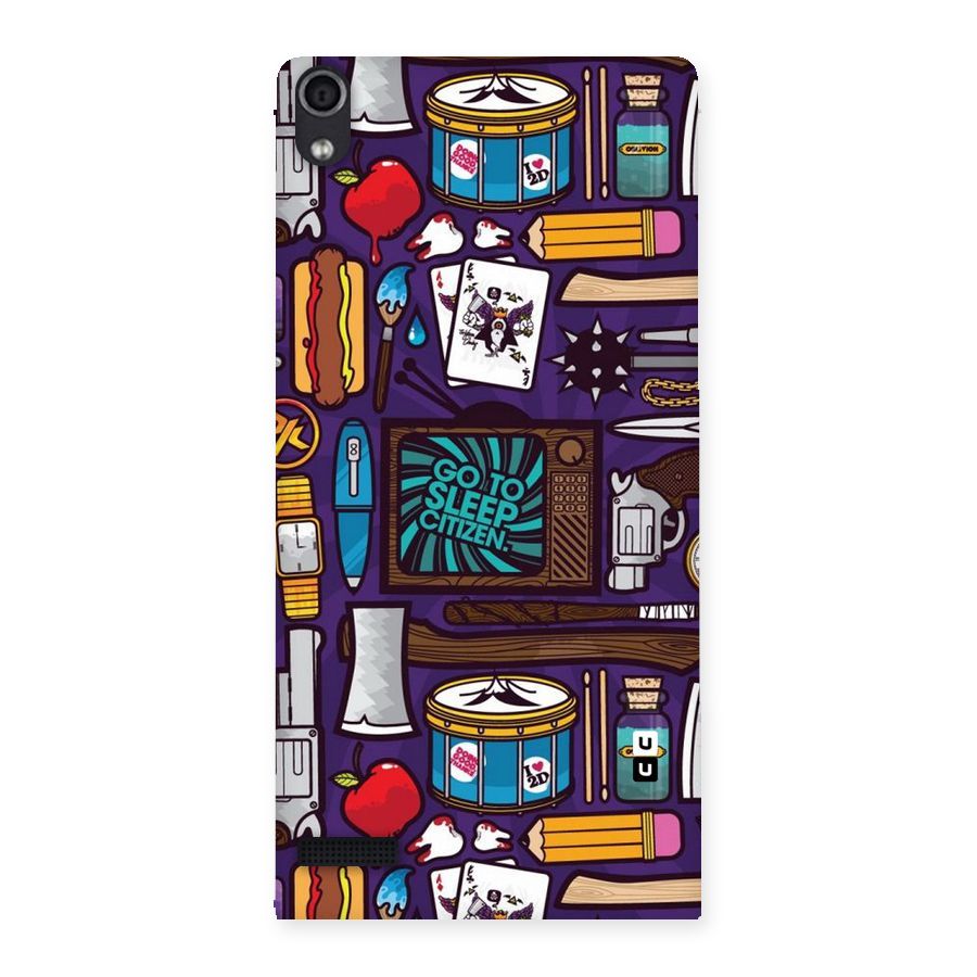 Go To Sleep Back Case for Ascend P6