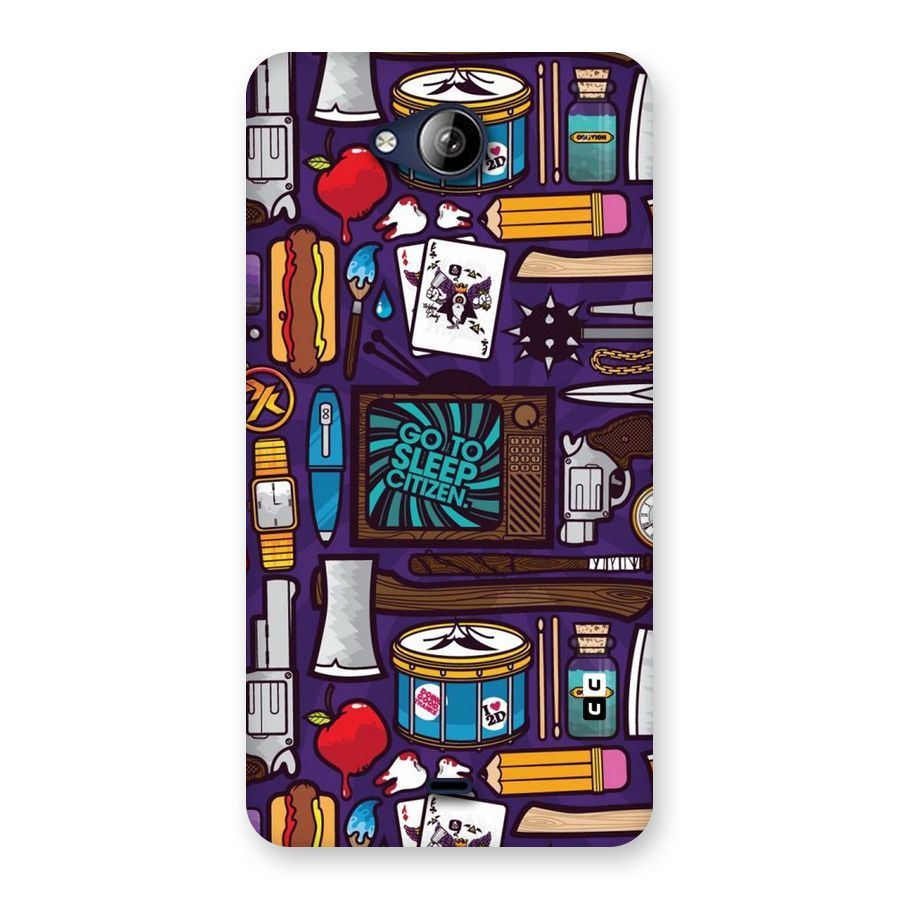 Go To Sleep Back Case for Canvas Play Q355