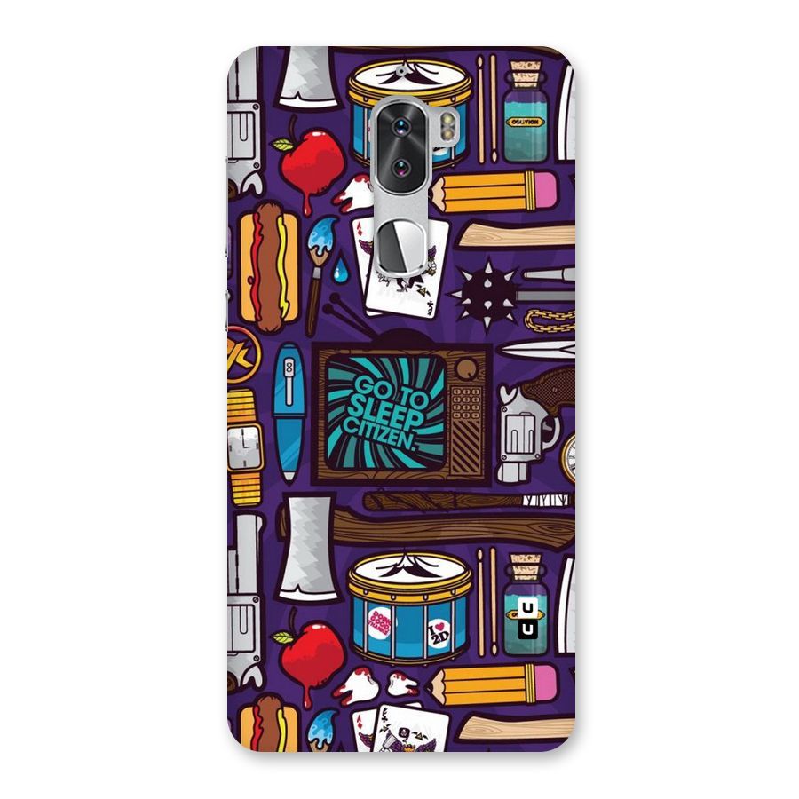 Go To Sleep Back Case for Coolpad Cool 1