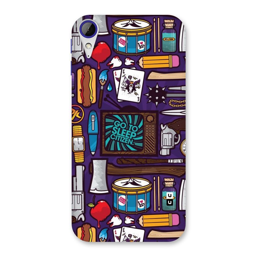 Go To Sleep Back Case for Desire 830