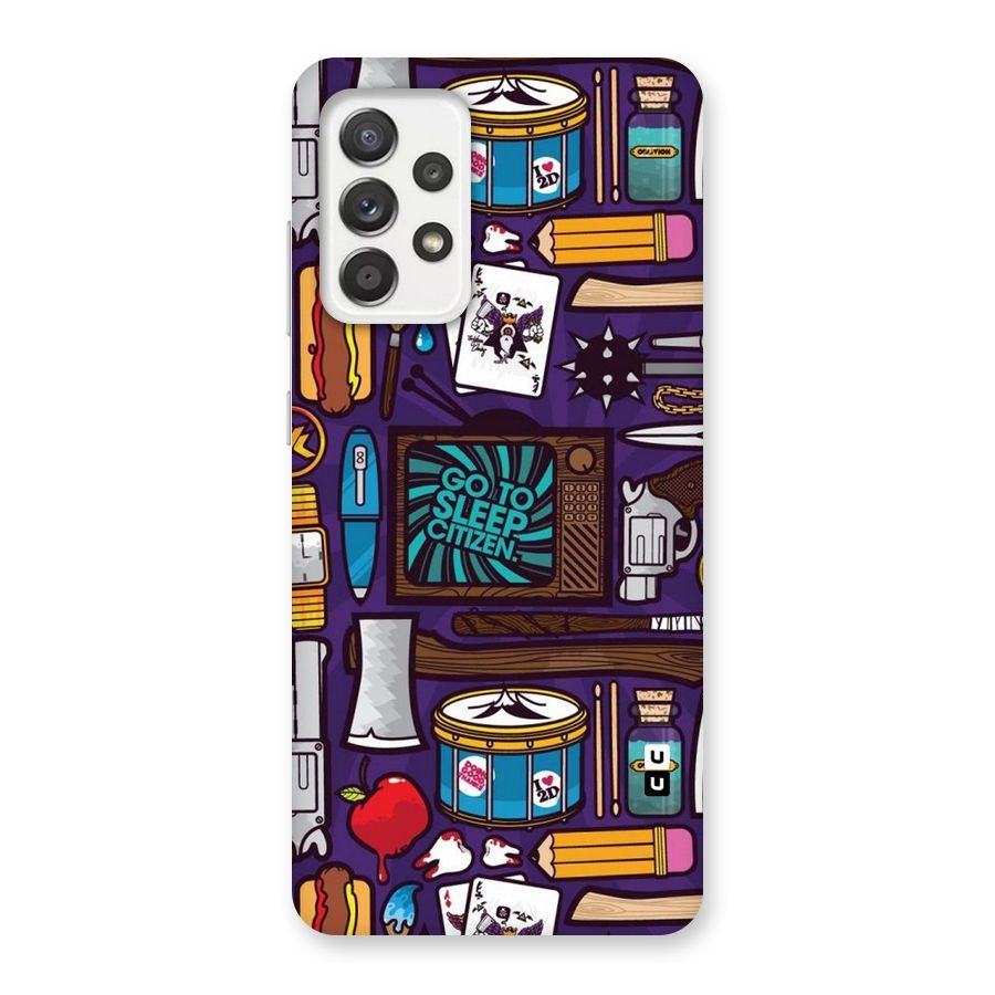 Go To Sleep Back Case for Galaxy A52