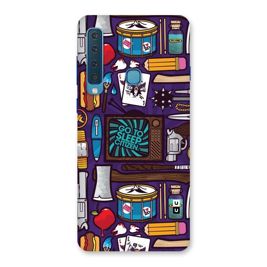Go To Sleep Back Case for Galaxy A9 (2018)