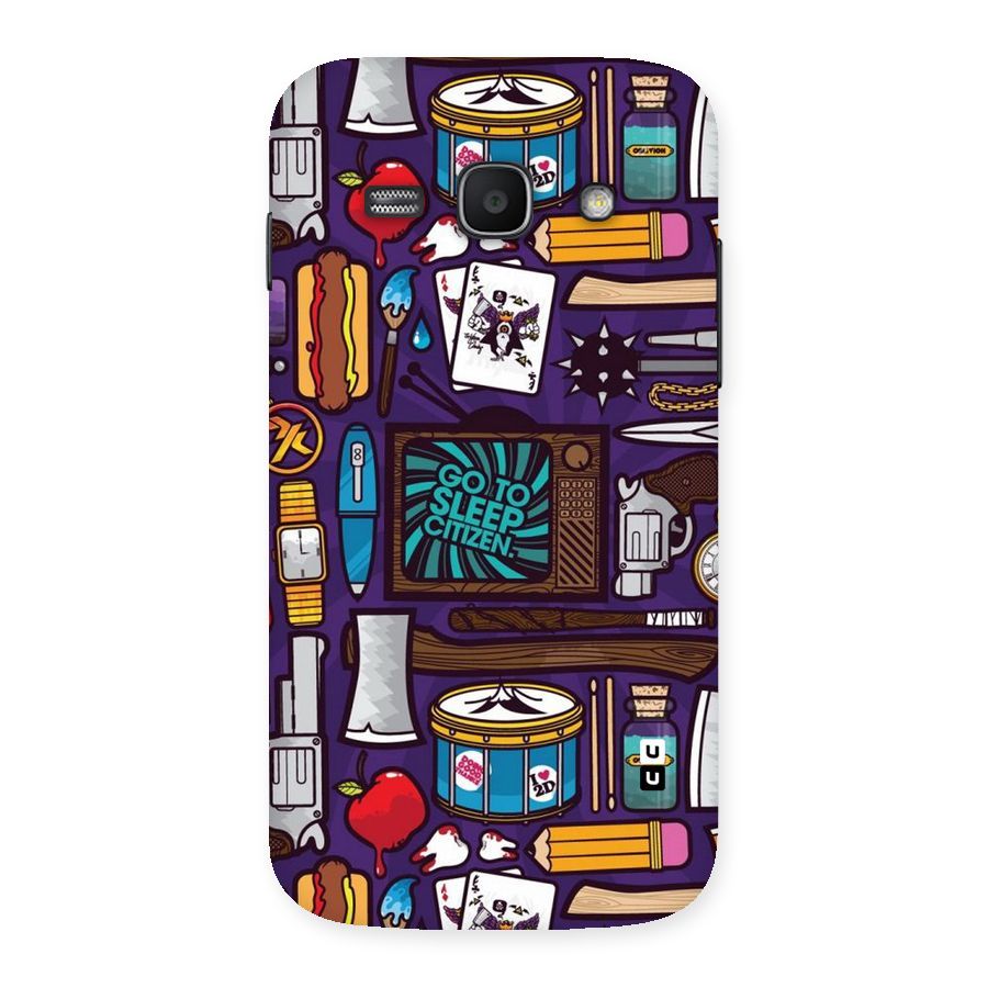 Go To Sleep Back Case for Galaxy Ace 3