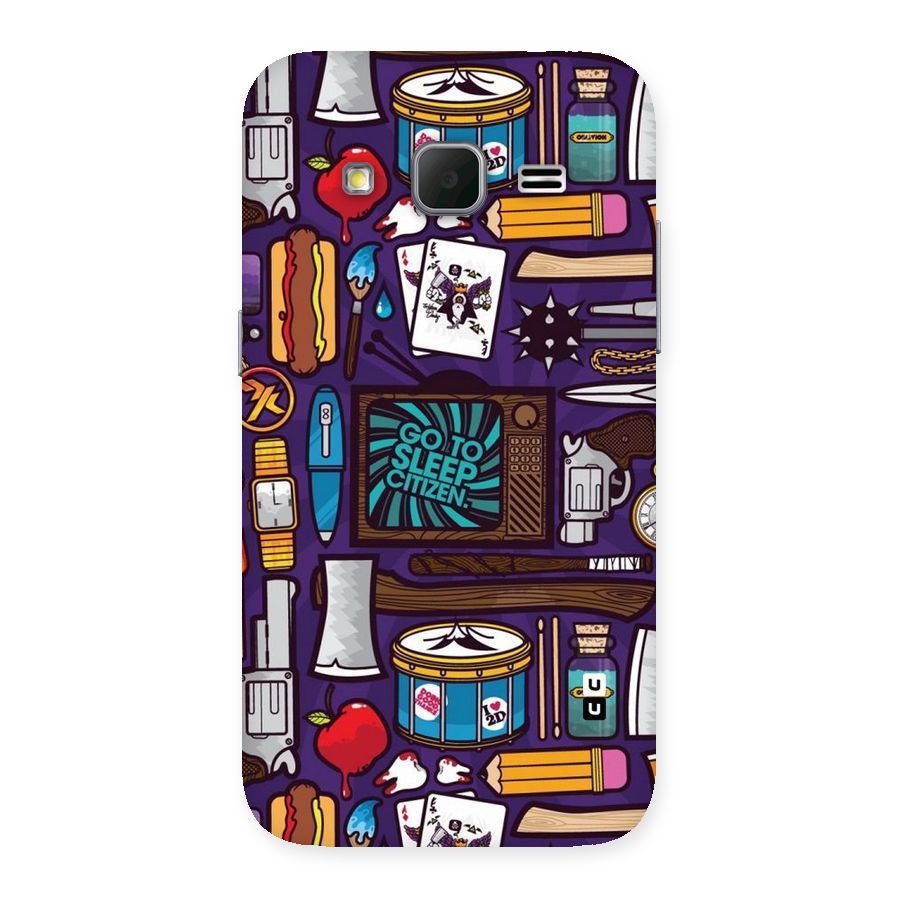 Go To Sleep Back Case for Galaxy Core Prime