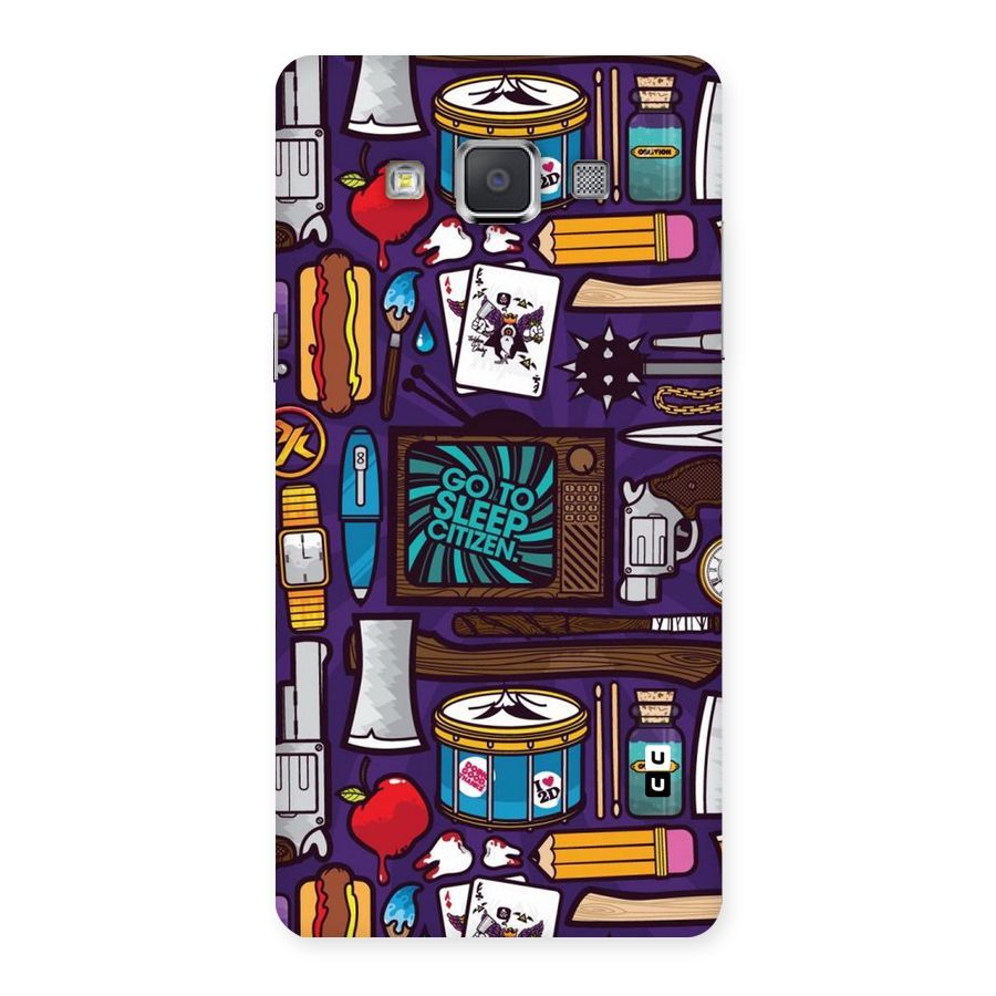 Go To Sleep Back Case for Galaxy Grand 3