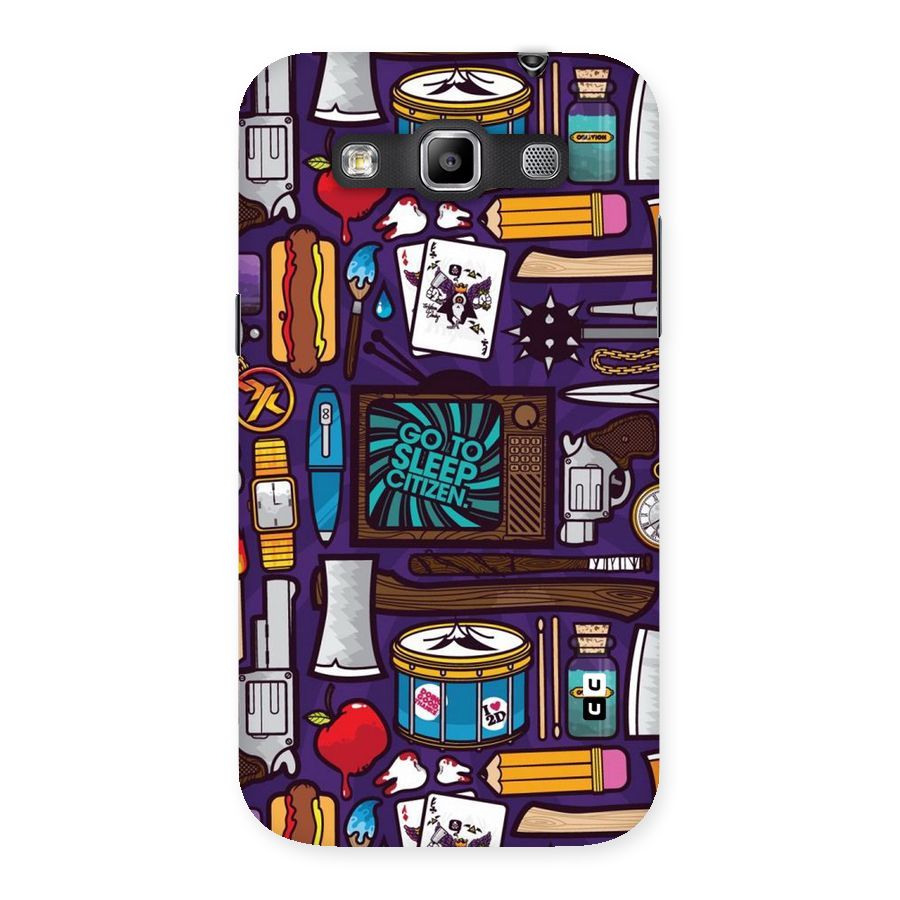 Go To Sleep Back Case for Galaxy Grand Quattro