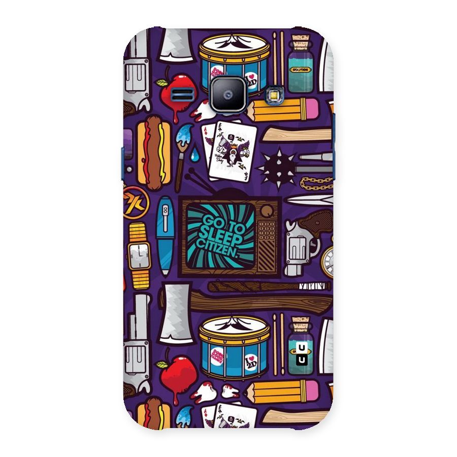 Go To Sleep Back Case for Galaxy J1