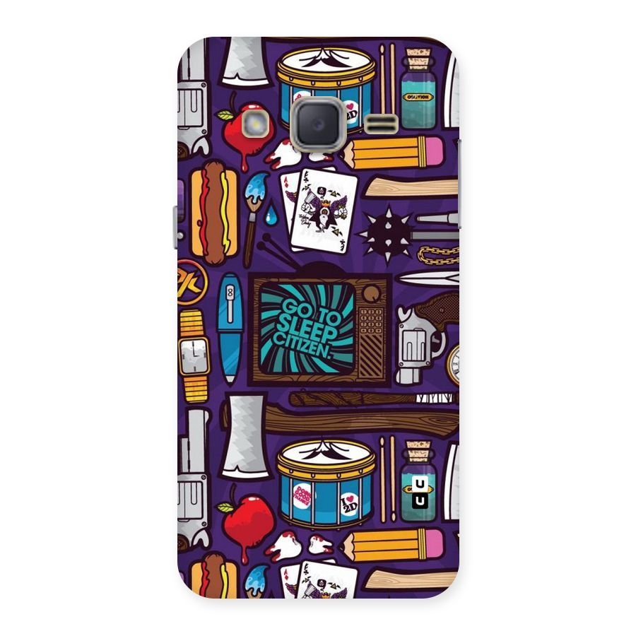 Go To Sleep Back Case for Galaxy J2