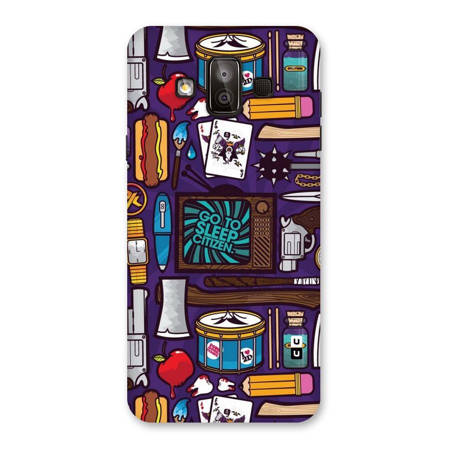 Go To Sleep Back Case for Galaxy J7 Duo