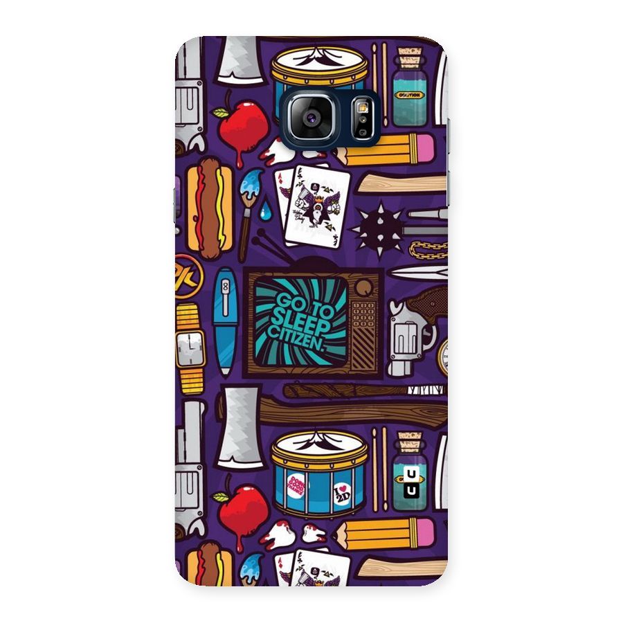 Go To Sleep Back Case for Galaxy Note 5