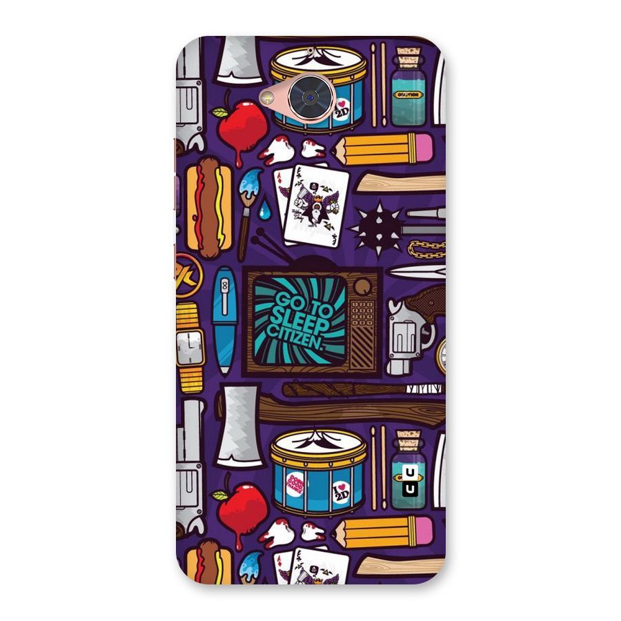 Go To Sleep Back Case for Gionee S6 Pro