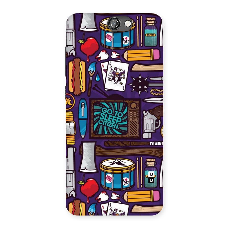 Go To Sleep Back Case for HTC One A9