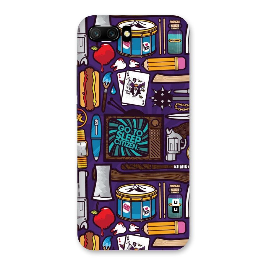 Go To Sleep Back Case for Honor 10