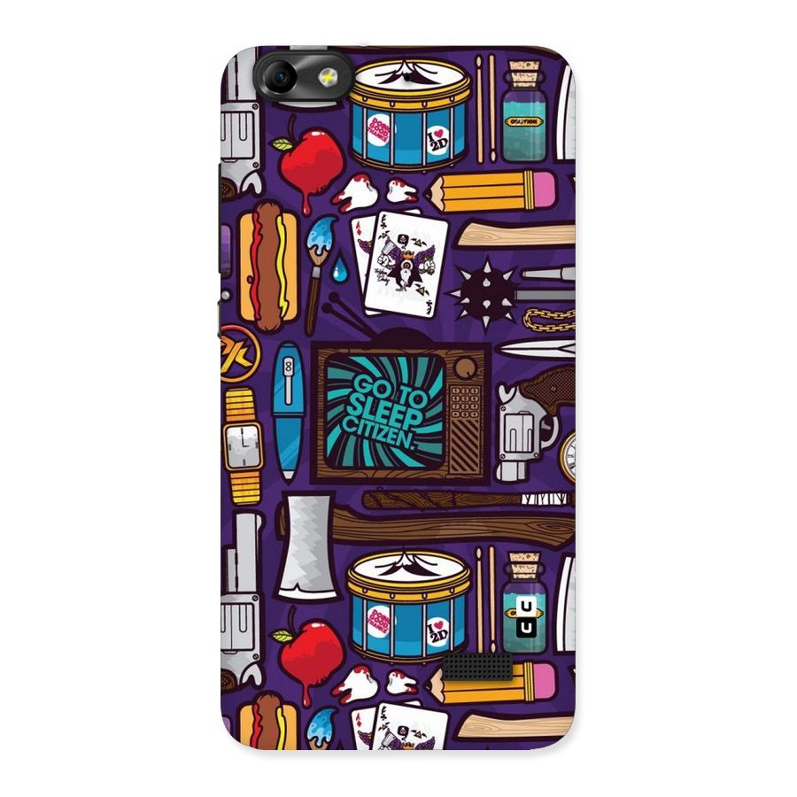 Go To Sleep Back Case for Honor 4C