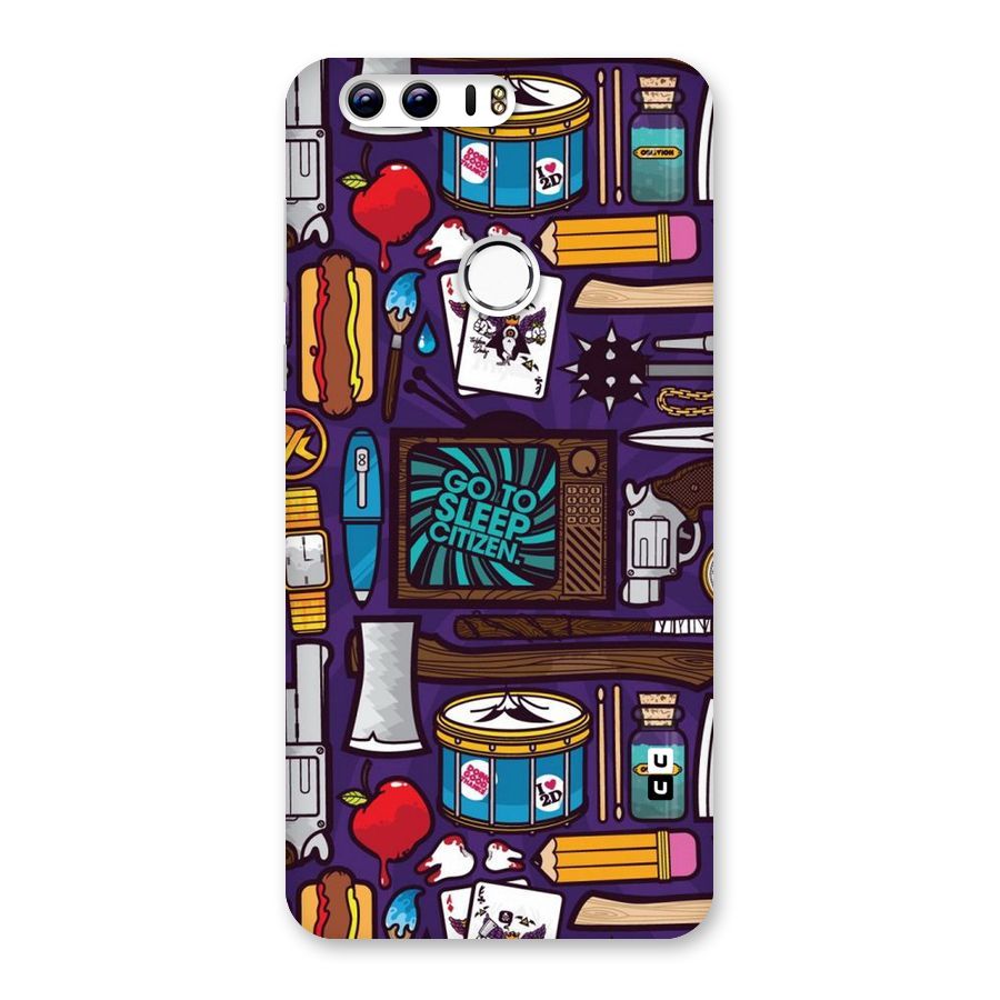 Go To Sleep Back Case for Honor 8